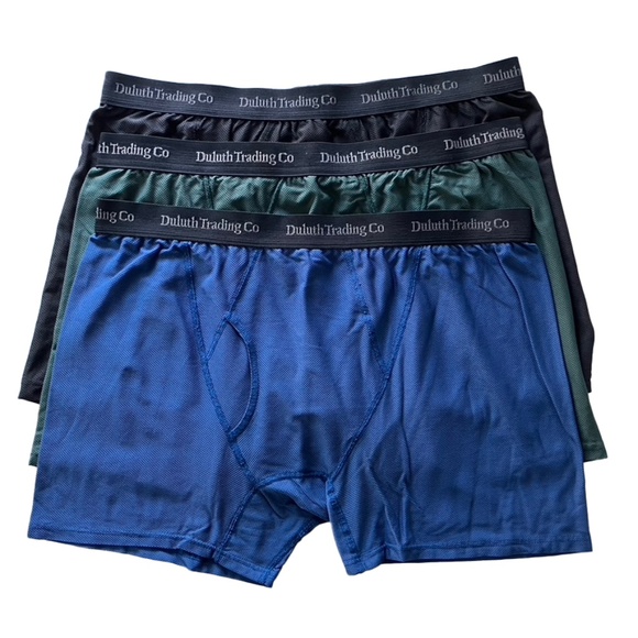Duluth Trading Co Other - Men's 3 Pack Duluth Buck Naked Performance Short Boxer Briefs 2XL